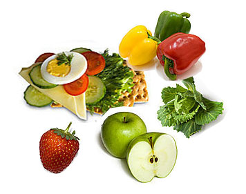 Healthy fruits & vegetables