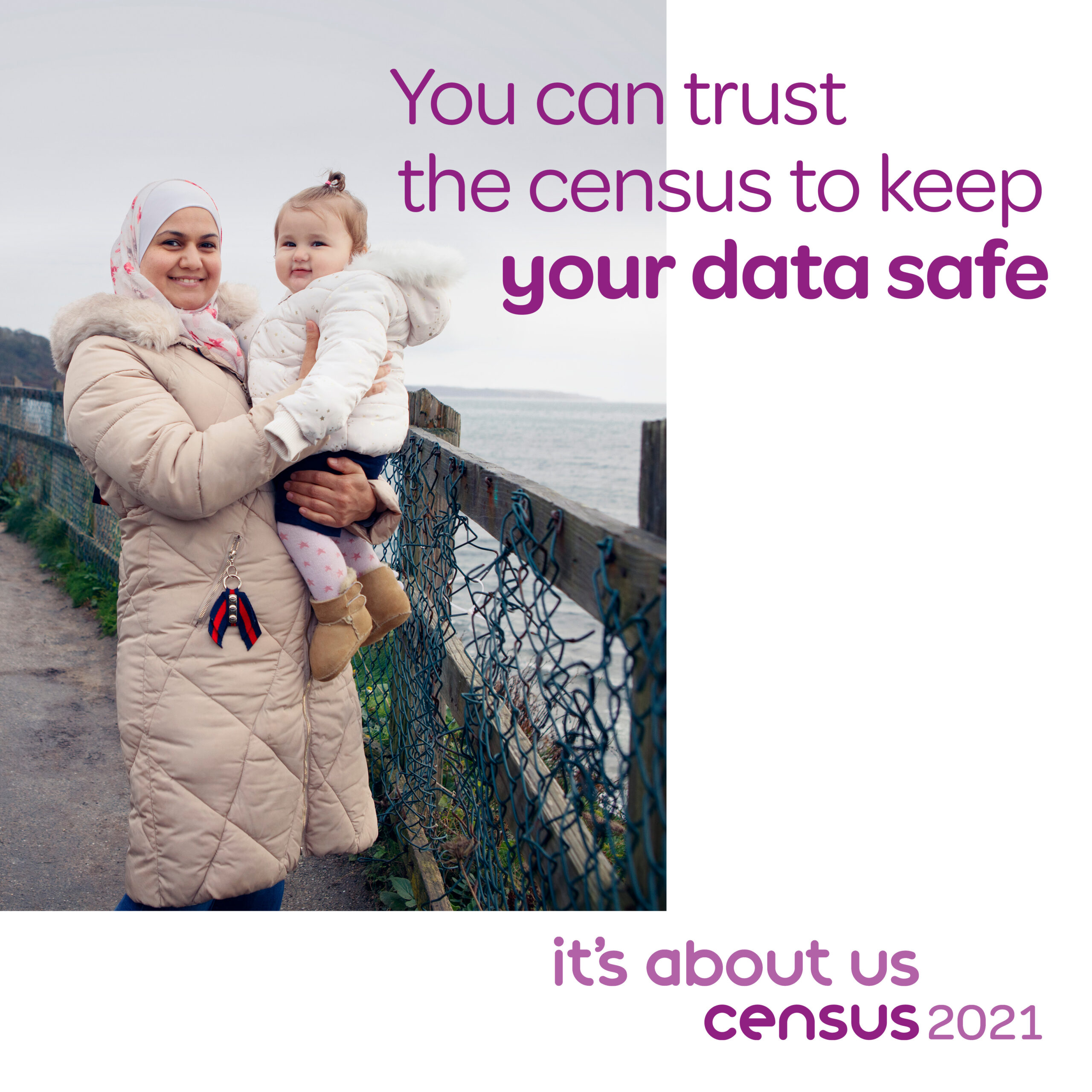 You can trust the census to keep your data safe it's about us census 2021