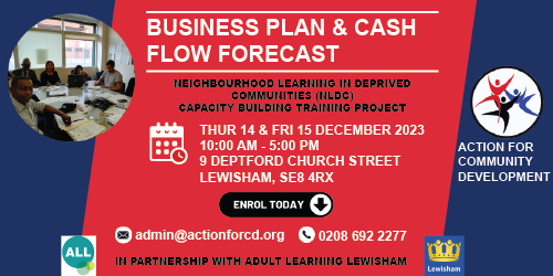 Business Plan Cash Flow Forecast