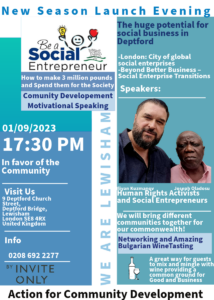 Be a Social Entrepreneur - How to make 3 million pounds and Spend them for the Society